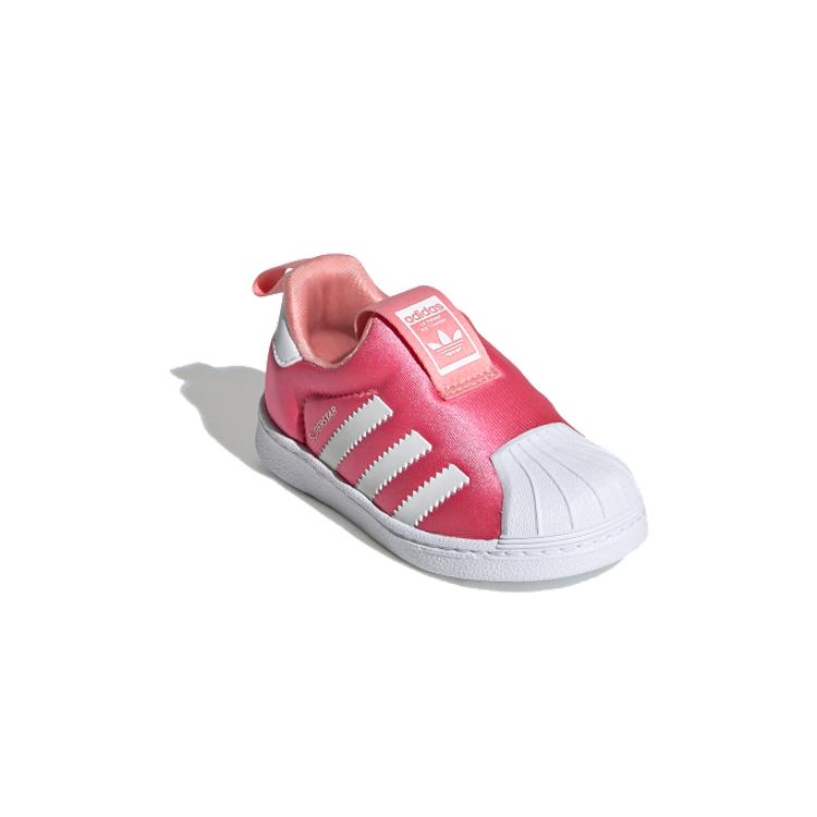 adidas Originals SUPERSTAR 360 I Resistenti all'Abrasione Scarpe da Skateboard Basse Rosa per Neonati e Bambini EF6629