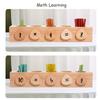 Kids Magnetic Math Game Montessori Toys Wooden Counting Stick Geometry Shape Color Sorting Games Parish Learning Educational Toy