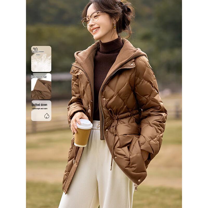 Mohanyimei Women's Hooded Duck Down Jacket