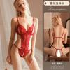 Night listening incense lingerie sexy lace onesie women's passion suit pure desire hollow uniform temptation 874