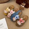 Cartoon Cute Thick-soled Bag Head Slippers Women's Summer Wear with Skirt Half-drag Birkenstocks