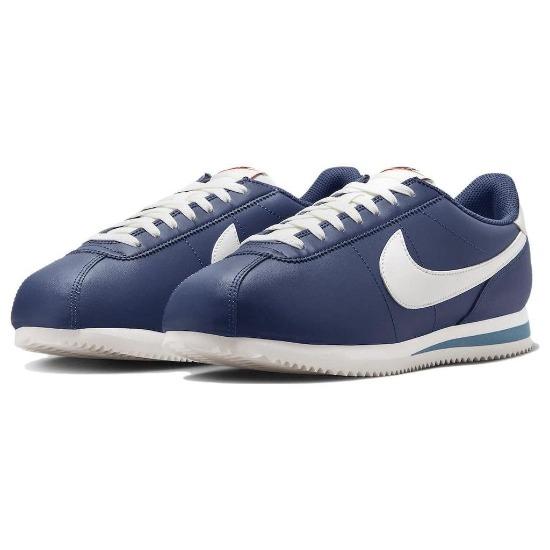 Nike Cortez Midnight Navy Men Sneakers Blue Sail Noise-Aqua DM4044-400