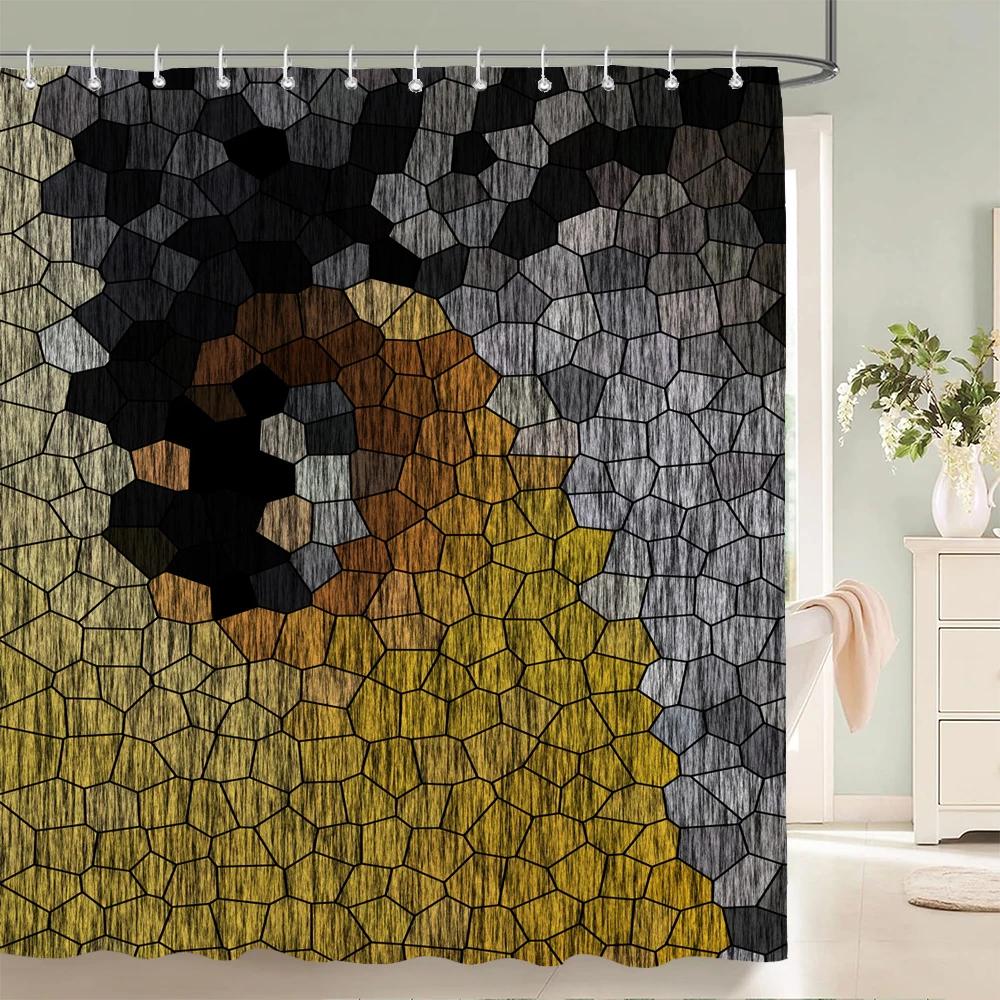 High Quality Washable Bathroom Curtains 3D Printing Shower Curtain Polyester Bath Screens Home Decoration