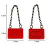 10 Styles Doll Purse Handbag Fashion Lady Leather Bag Dollhouse Chain Handbag for 1/6 Doll