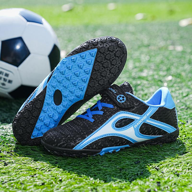 Children Football Shoes Grass Society Indoor Training Original Boys Soccer Shoes Cleats Non Slip Kids Football Field Boots New