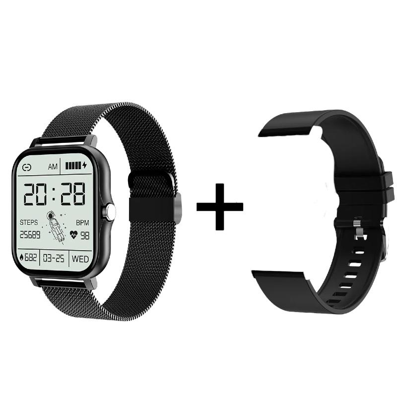 Smart Fitness Tracker Bracelet with Color Screen Health Reminders Exercise Step Counting Intelligent Information Notifications