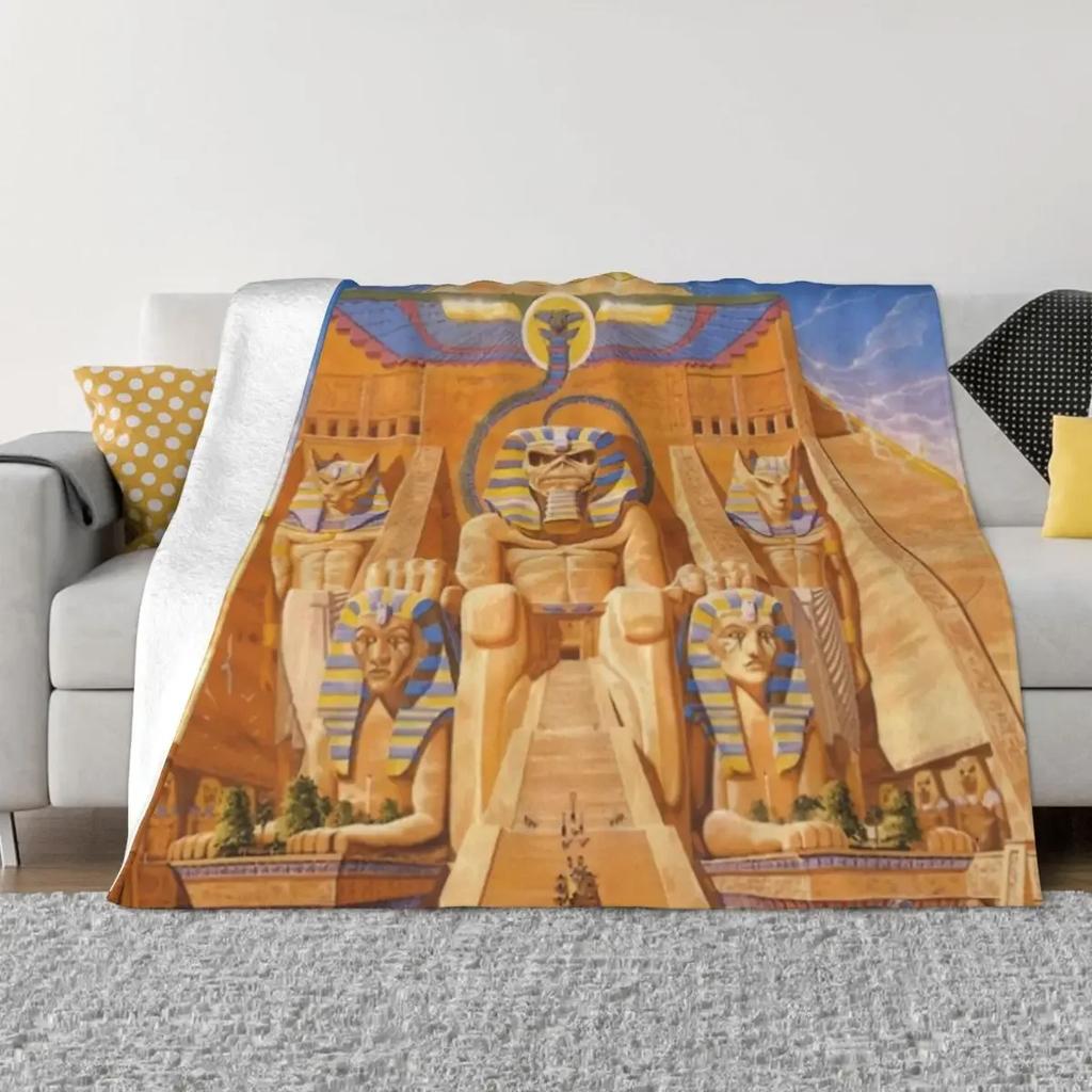 Irons Maidens IRONMAIDEN BAND Decke Fleece Sommer Klimaanlage Multifunktion Super Weiche Kuscheldecke Sofa Bettbezüge