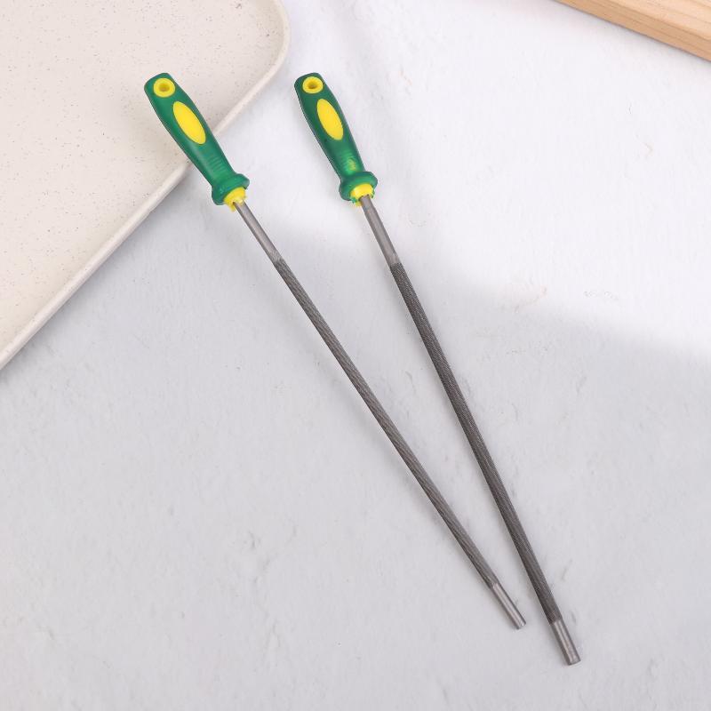 4.0Mm 4.8Mm 5.5Mm Round High Carbon Steel Saw Chain Files Kit Chain Saw Sharpening File For Chainsaw Accessories Woodwork Tools