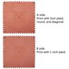 9 Pieces Crochet Blocking Board Knitting Blocking Mats Thick Grids Board Crochet Accessories Gift for Craft Enthusiasts