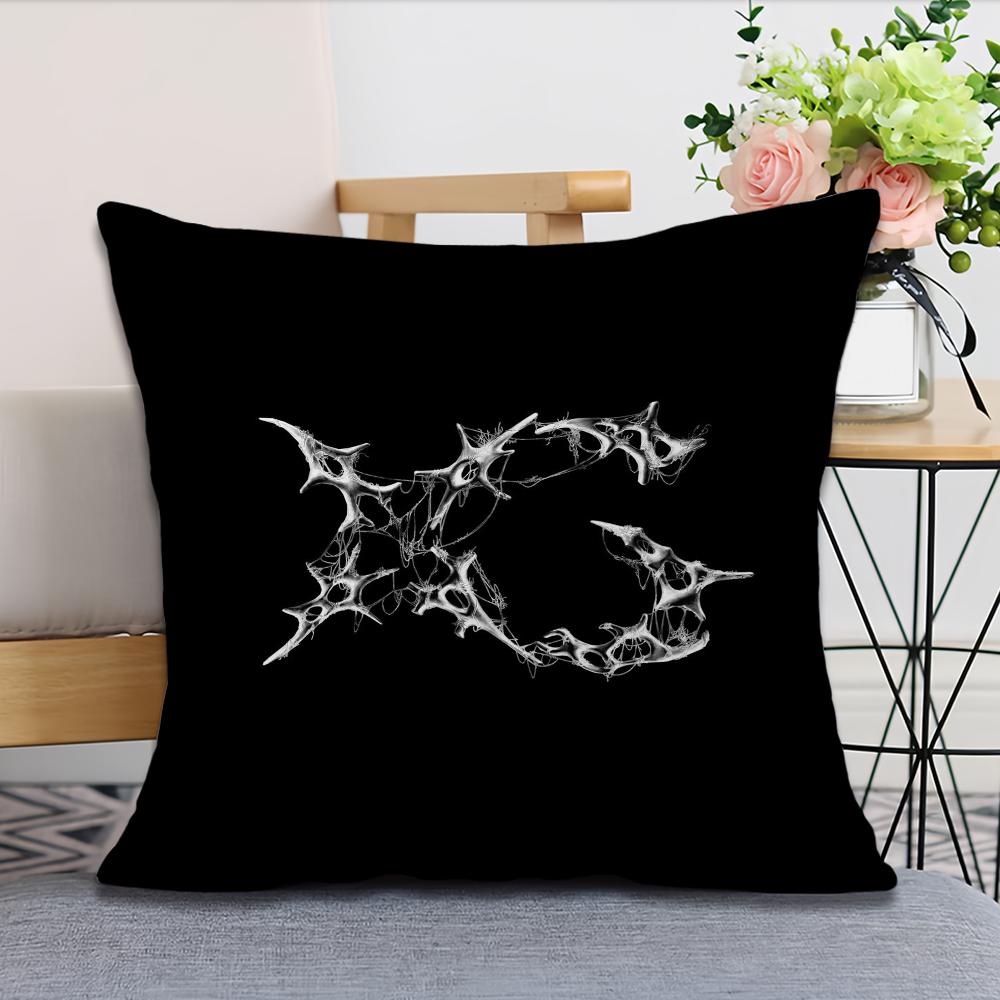 XXG Pop Singer Hot Music cushion cover Pillow Case Square Cushion Room Bedroom Headboard Sofa Living Backrest Nap Time