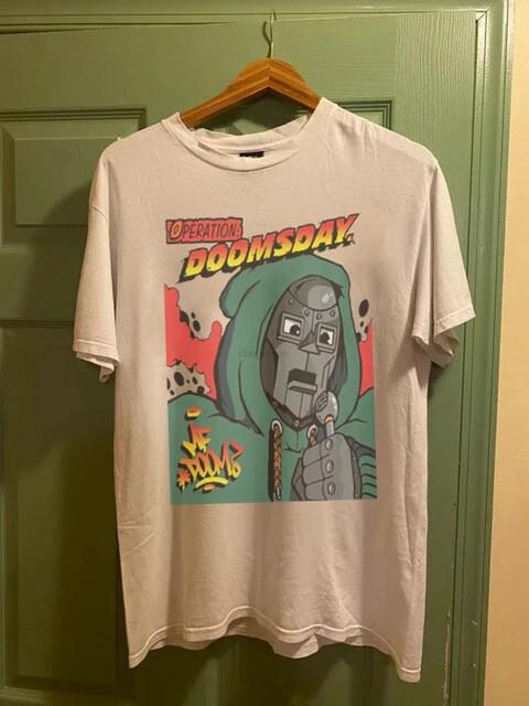 Mf Doom Rapper Shirt Mf Doom Rapper Cotton White Unisex T-shirt S5XL VN1065 XXXL