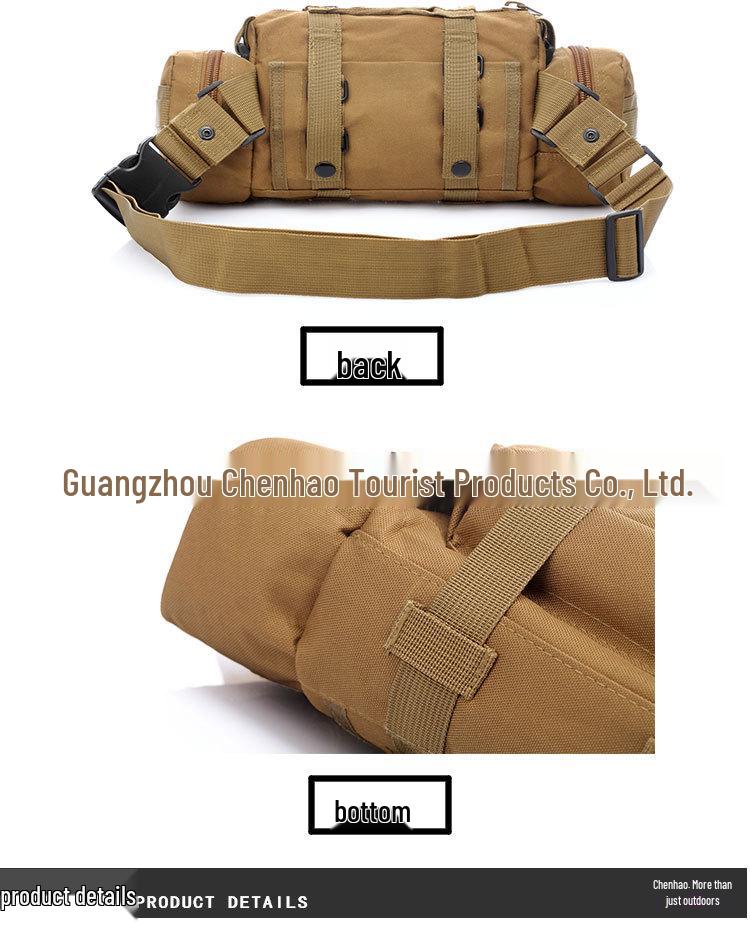 Multifunctional Waterproof Outdoor Waist Bag for Fishing, Running, and Photography