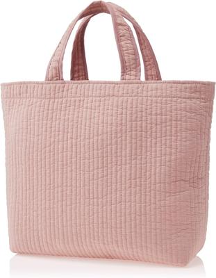 KIYOHARA Nubi Bag, Mother's Bag, 40.5cm W X 30.5cm H, #PBE, Pink Beige, KOF53-BG