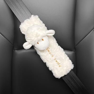 Cute Cartoon Goddess Soft Car Seat Belt Shoulder Pad - Extended Comfort, 1Pc