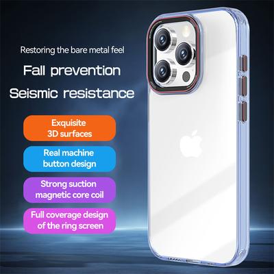 Розкішний високоякісний прозорий акриловий чохол для iPhone 15 Pro Max 14 Plus 13 12 Pro 11, всебічний захист від падінь