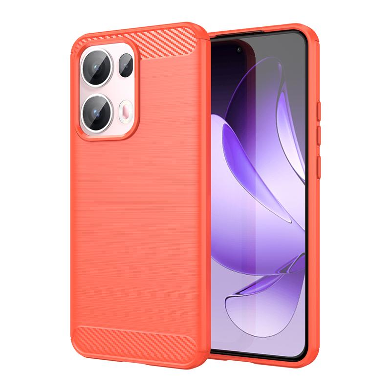 

For Oppo Reno 13 Pro Case Anti-knock Soft Silicone Carbon Fiber Back Cover For Oppo Reno13 Pro Case For Oppo Reno 13 Pro Case Oppo Reno13