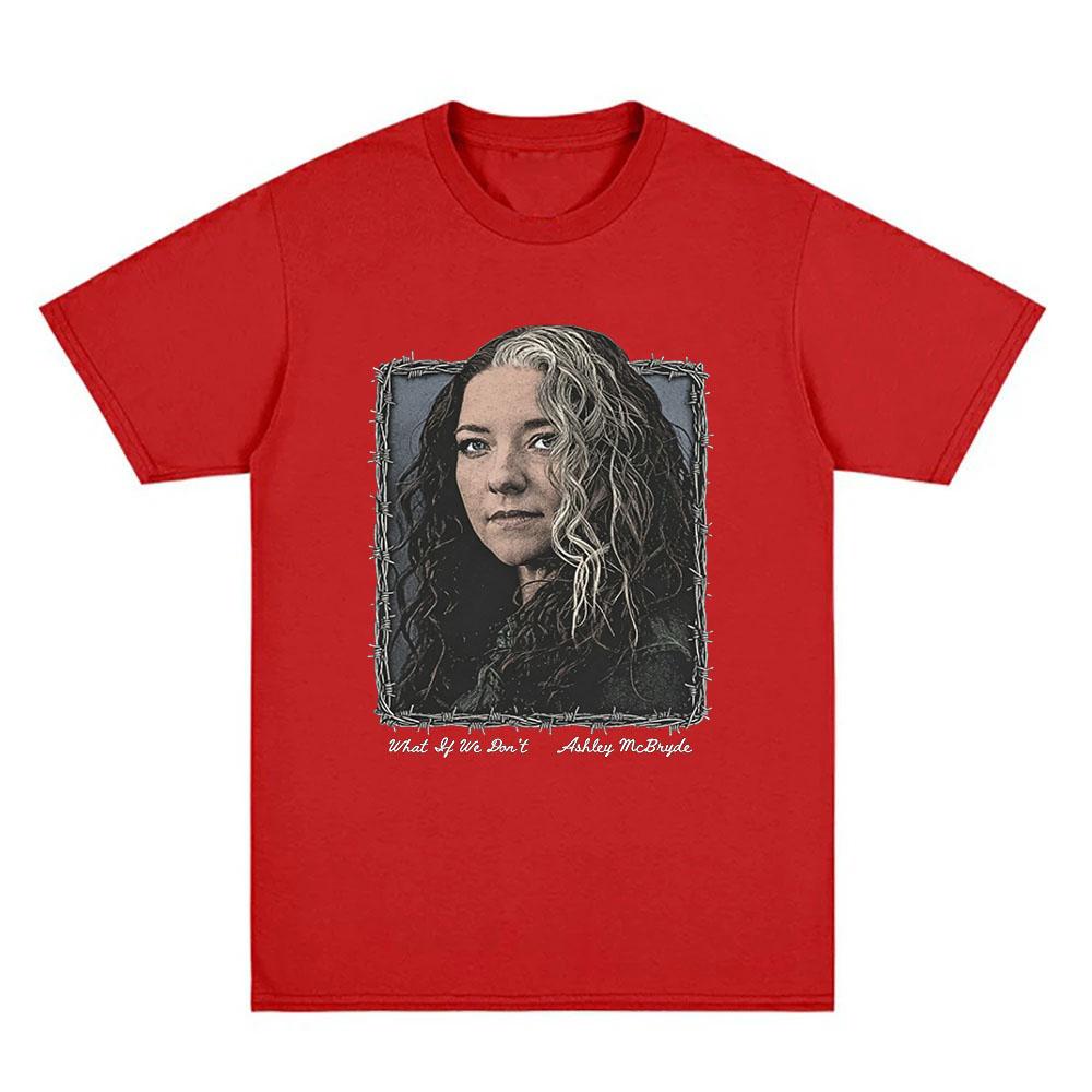 

Ashley McBryde 2026 Tour Graphic T-shirt 2026 Tour Graphic Print Tees Streetwear Fashion Women Men Casual O-Neck Adult Tops Summer Cotton Tees XXL червоний
