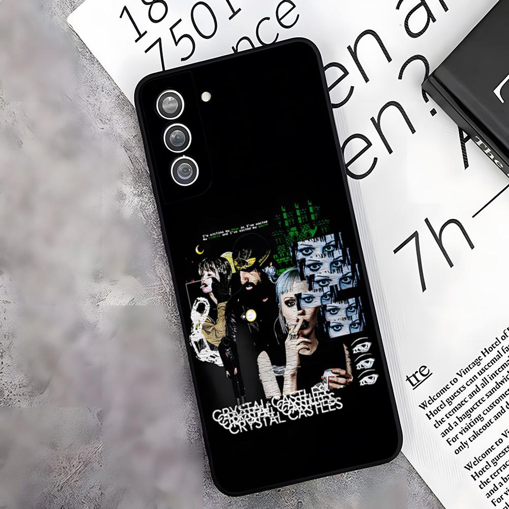 Band Crystal Castle Phone Case For Samsung S26 S25 Edge S24 S23 S22 S21 S20 Ultra Plus Fe Galaxy A54 A53 A34 A25 A16 Cover