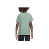 Nike Sportswear T-Shirt Comfortable Fashion Simple Versatile Short Sleeve Kids Tops Green FZ5178-037