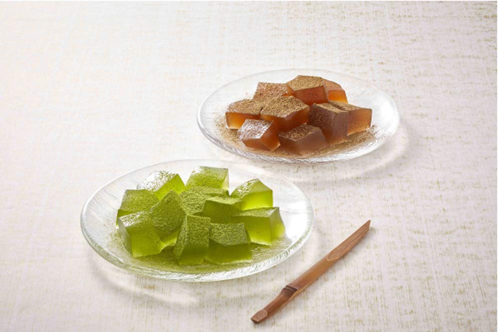 Nakajima Taishodo Uji Tea Warabimochi - Matcha and Hojicha - No. 6