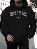 Lässiger Hoodie mit New York Buchstaben-Print
