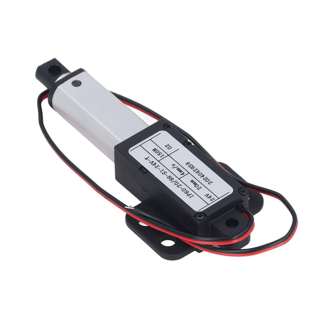 Electric Micro Linear Actuator 20mm Stroke 4mms Speed 150N Thrust Auto Retractable Mini Linear