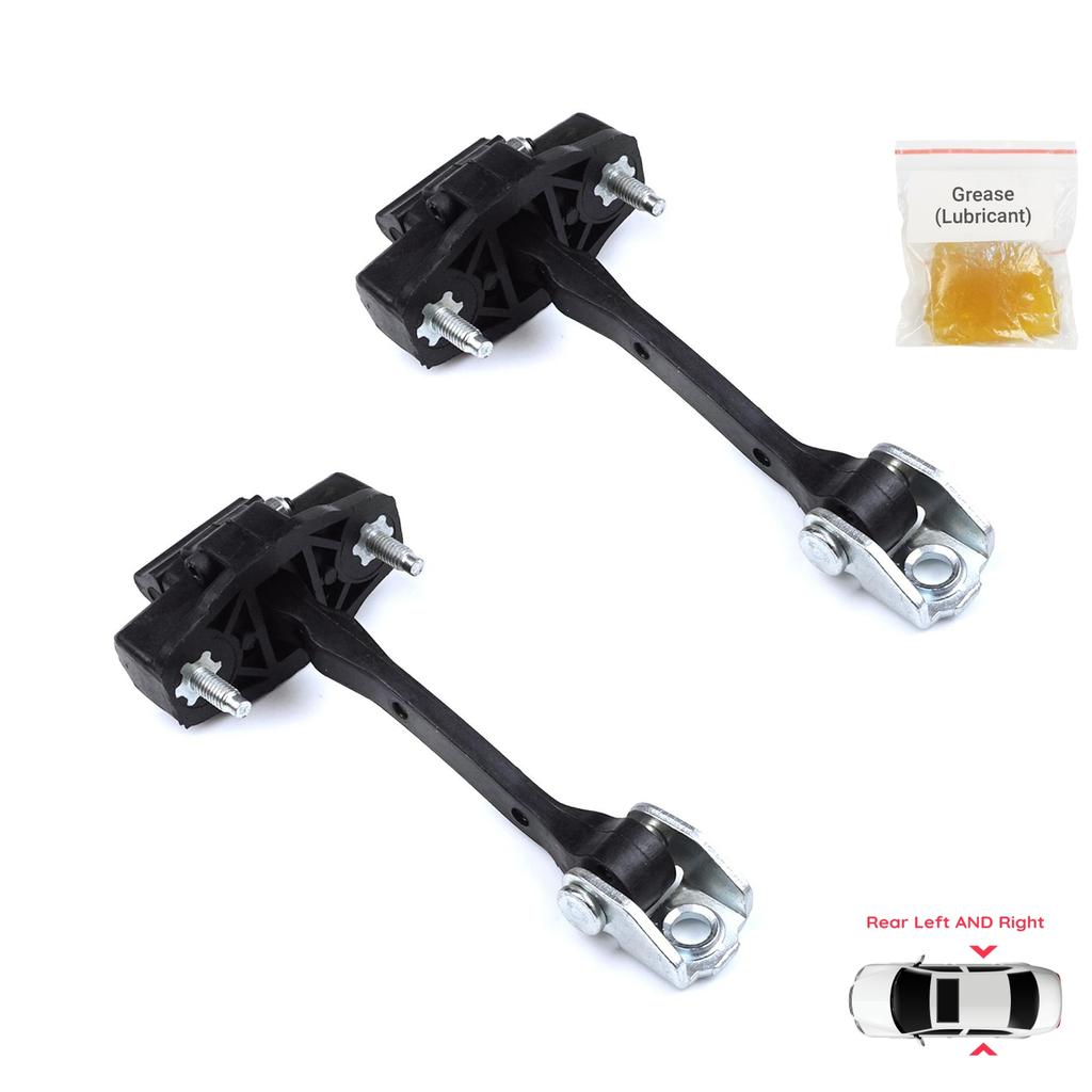 BDP1311-1 2 Pieces Rear Door Hinge Stop Check Strap Limiter for Citroen C4 Cactus 2014-On 9801290880