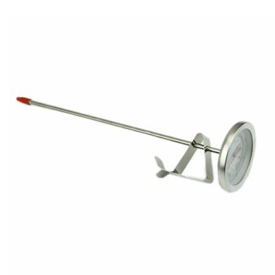 Barbecue Thermometer Pointer Type Portable Stainless Steel Light Cooking Thermometer for Barbecue