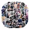 50100pcs Addams The Family Stickers Waterproof Reusable Gift Decor