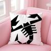 Auto Cool A-Abarth S-Scorpion Cushion Cover Pillow Case Soft Skin Friendly Fabric Comfort & Concealed Zipper