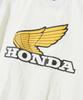PHYPS MOTORCYCLE Vintage Logo Speed Track Nylon Long Sleeve Ivory
