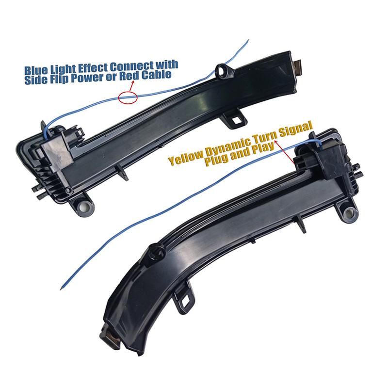 For BMW F20 F30 F31 F21 F22 F23 F32 F33 F34 X1 E84 F36 Dynamic Blinker LED Turn Signal Light Side Mirror Indicator Sequential