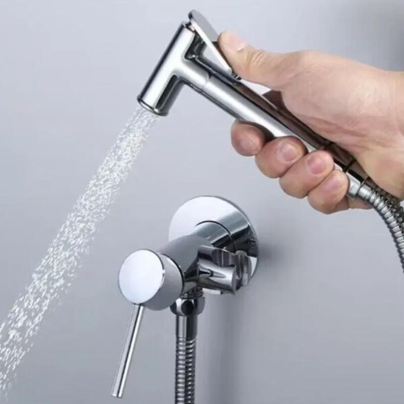 LANGZHIWEN Matte Black Concealed Shower Set