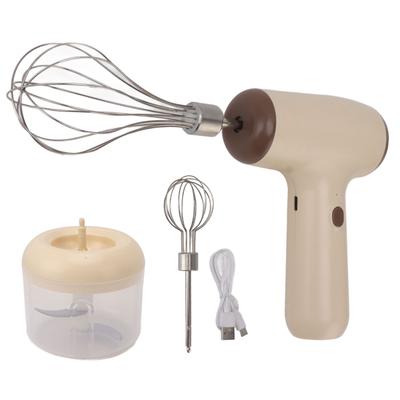 Electric Garlic Chopper Egg Beater Cordless Handheld Food Processor USB Rechargeable Cooking Baking