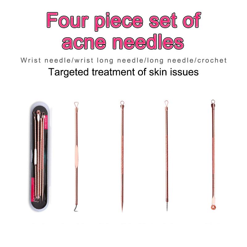 Blackhead Remover Pimple Comedone Extractor Tool Best Acne Removal Kit Treatment for Blemish Whitehead Popping Zit Removing for