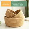 Cotton Thread Storage Basket Desktop Sundries Cosmetics Organizer New Storage Box