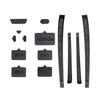 14Pcs Game Console Rubber Dust Protector Dust Plug for PS5 Slim Antidust Cover Gaming Accessories Dustproof Plug Black