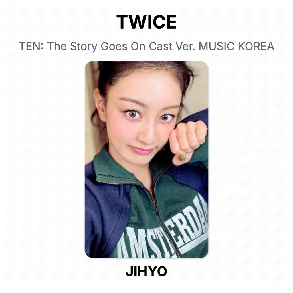 Twice TEN: The Story Goes On Cast Ver. MUSIC KOREA Official Photocard