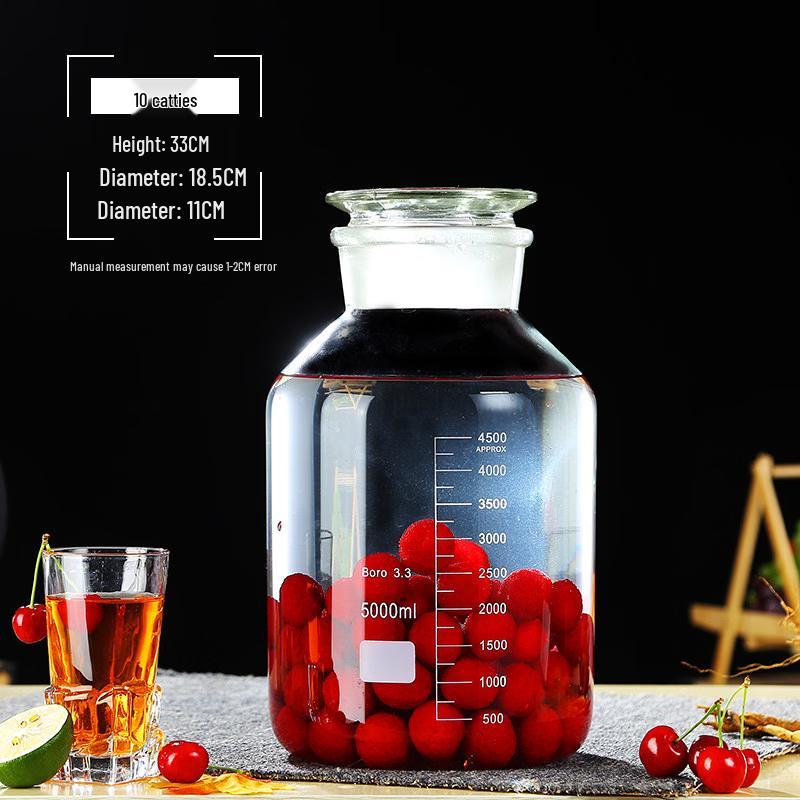 Andytai Thickened Glass Fermentation Jar