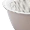 Fruit Colander Draining Bowl Plastic Thickened Double Layer Drainage Basket for Kitchen and Living Room