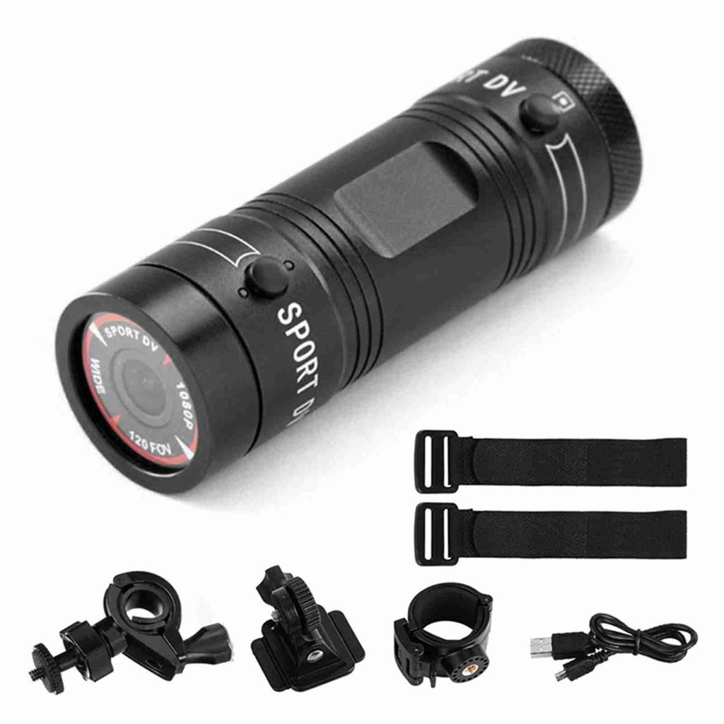 Bike Helmet Camera 120 degrees  Wide Angle Bicycle Sports Camera Waterproof Action Camera for Outdoor
