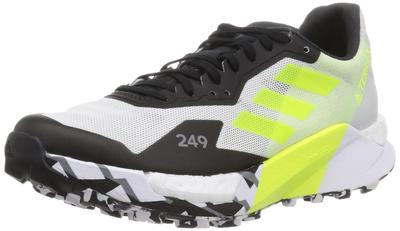 Running Shoes Terex Agrabic Ultra Trail Running LEV74 Core White Cm [Adidas] Women's Black/Solar Yellow/Crystal (FY7660) 24.0