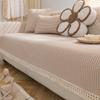 Cotton Sofa Cushion Four Seasons Universal Non-Slip Fabric Linen Coarse Cloth Modern Simple Cover Cover Backrest Cover Towel Cushion
