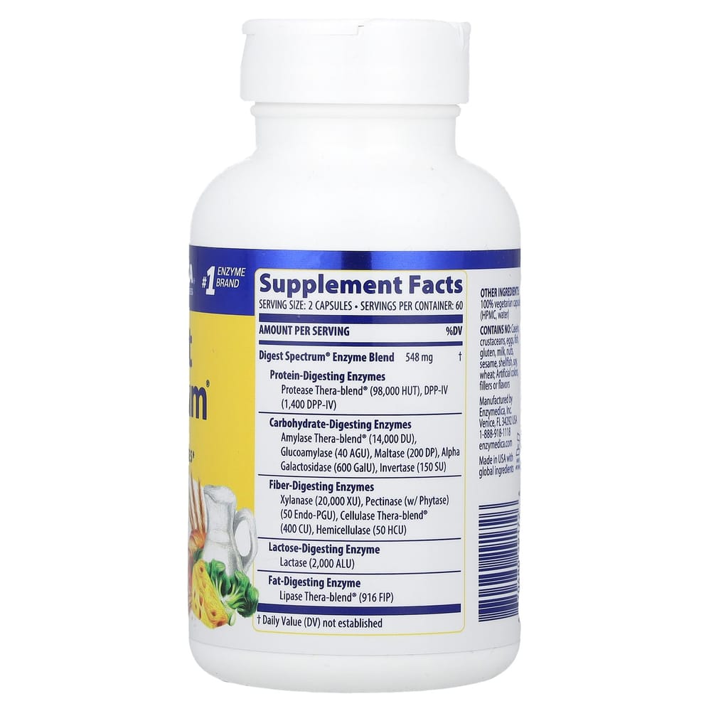 Enzymedica Digest Spectrum 120 Capsules