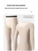 Couples' 5A Antibacterial Thermal Suit with Heating Patch - Wearable As Outerwear, Includes Top and Pants for Autumn