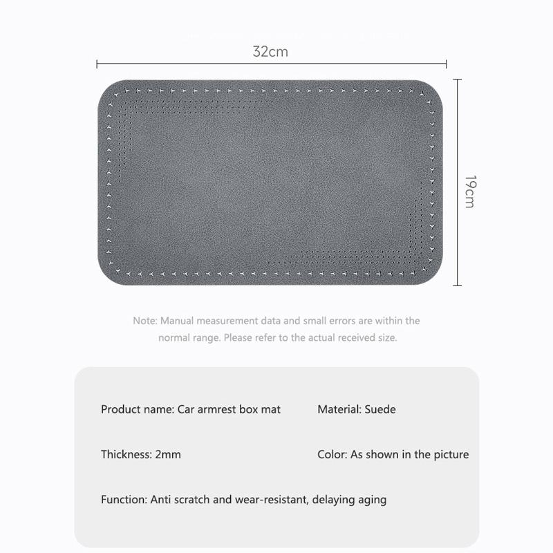 OQA4   Car Armrest Mat Center Console Arm Rest Protection Cushion Auto Armrests For Mercedes Benz B/C/E/S Class A Class C200L GLC GLK