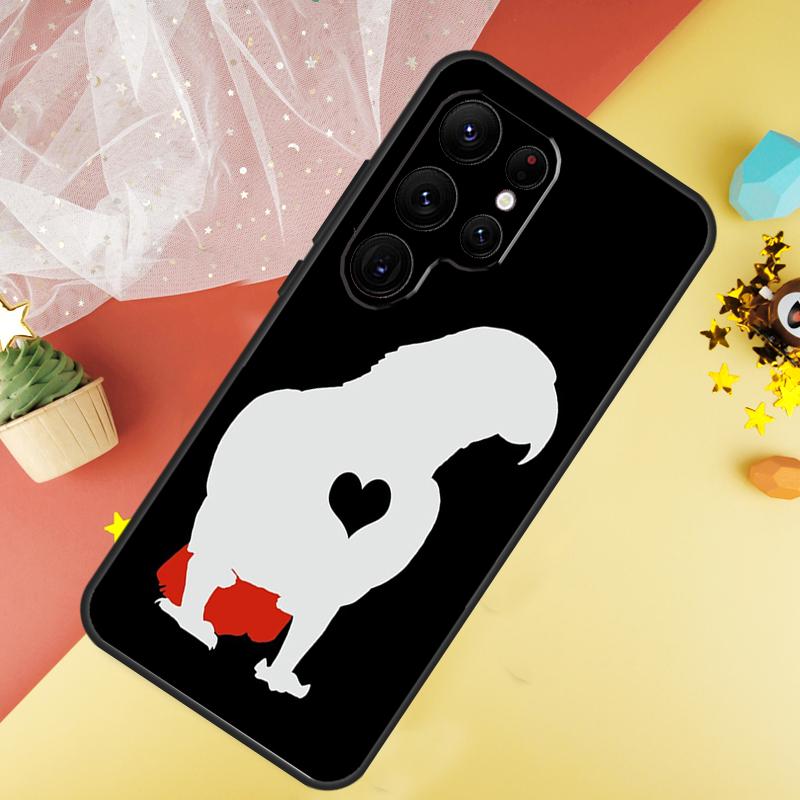 African Grey Parrot Phone Case For Samsung Galaxy S26 S25 S24 S21 S20 S22 S23 Ultra S10 Plus S25 FE Cover Coque