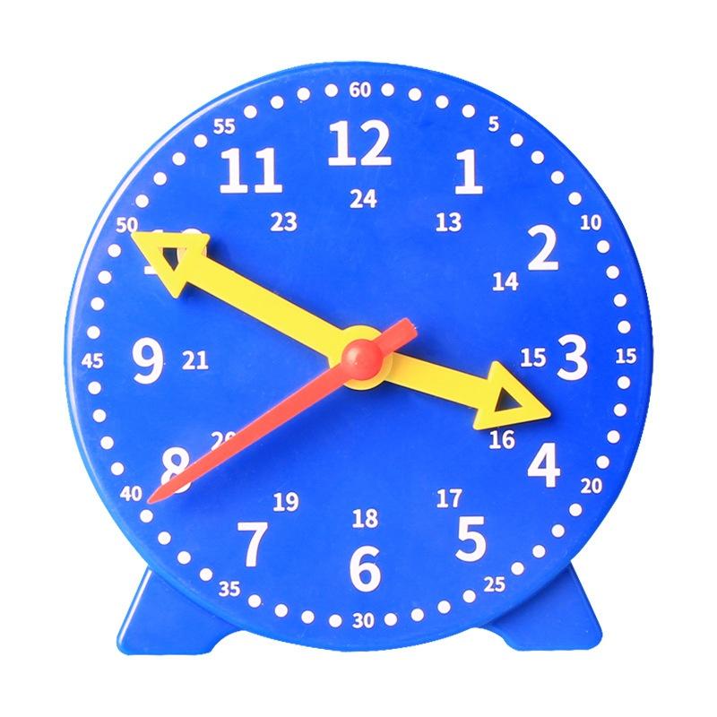 Children Clock Educational Toys Hour Minute Second Cognition Colorful Clocks Toys Kids Early Preschool Teaching Aids