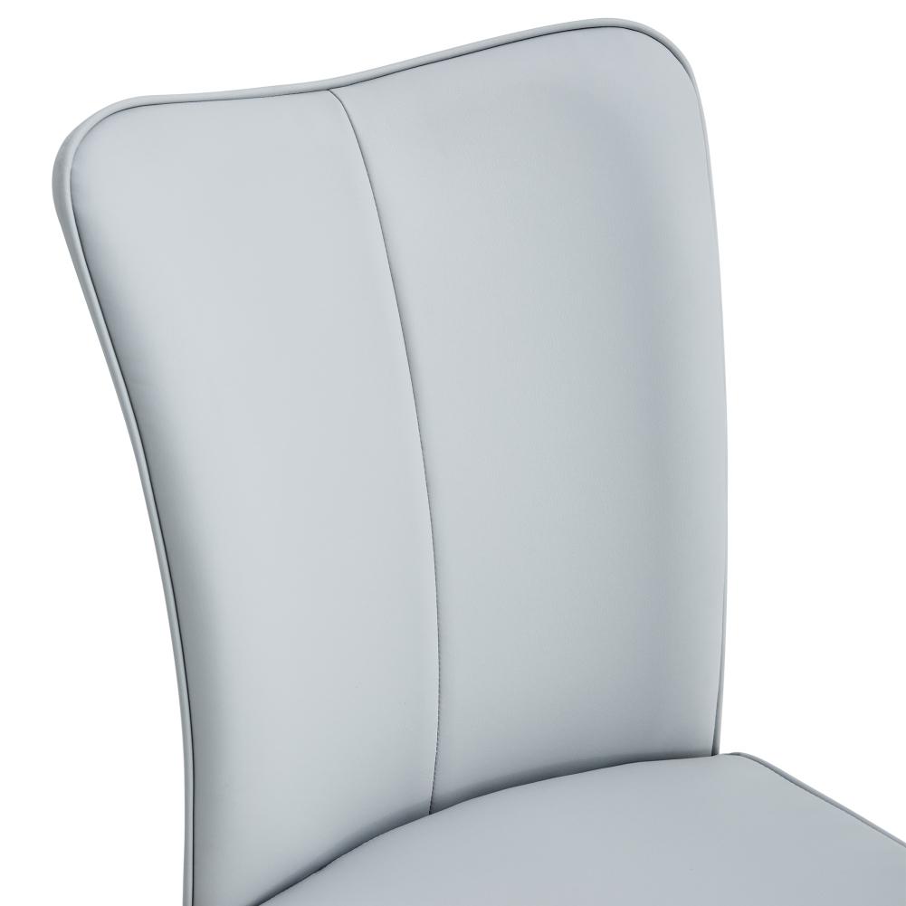 US STOCK Kitchen Dining Room Chairs Set Of 2 Simple Upholstered Side Chair With Backrest For Home Kitchen Living Room