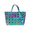 Luminous Variety Folding Women's Bag Same Fashion Geometric Rhombus Color Changing Symphony Bag One Shoulder Handbag Bag